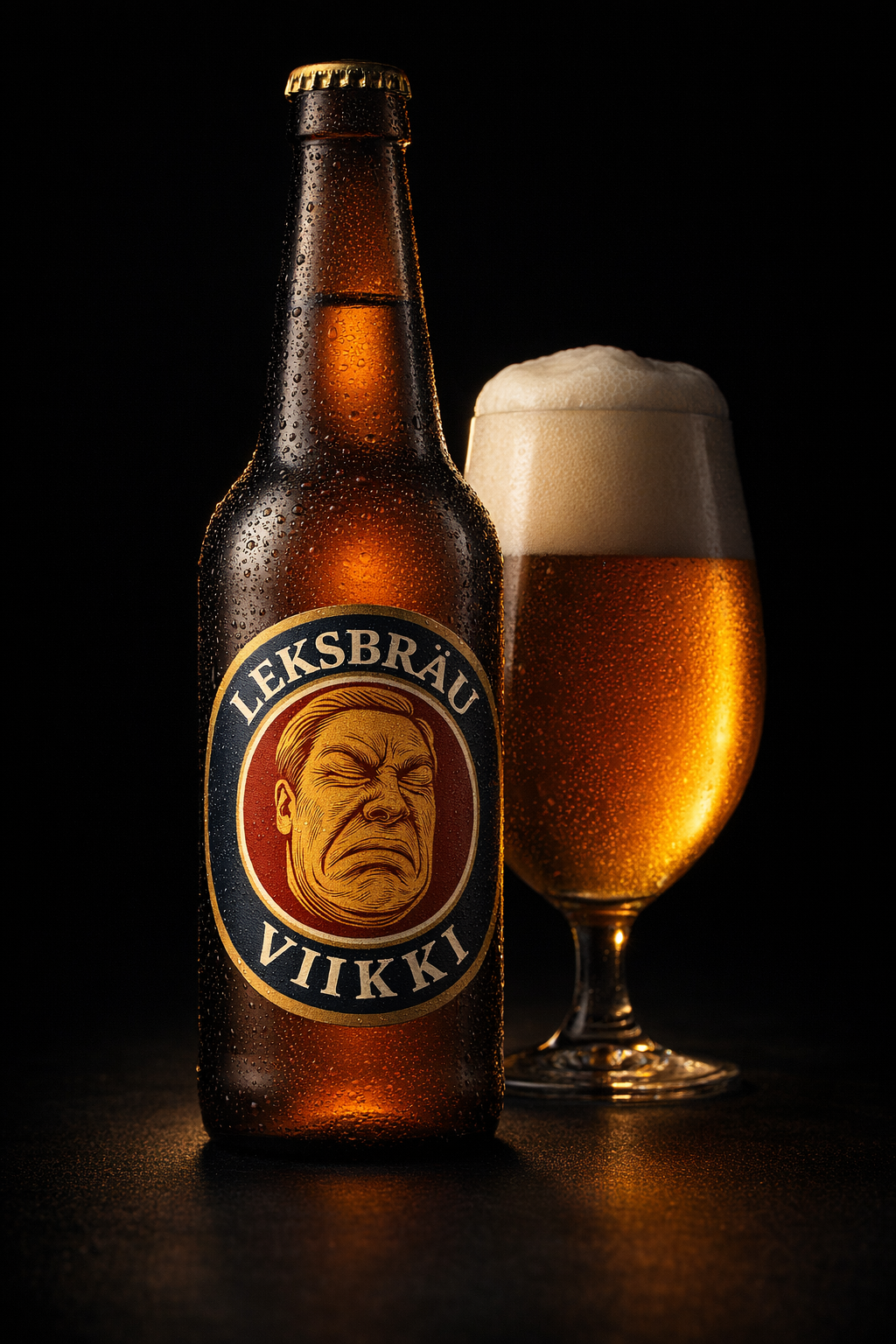 Leksbräu Beer Bottle