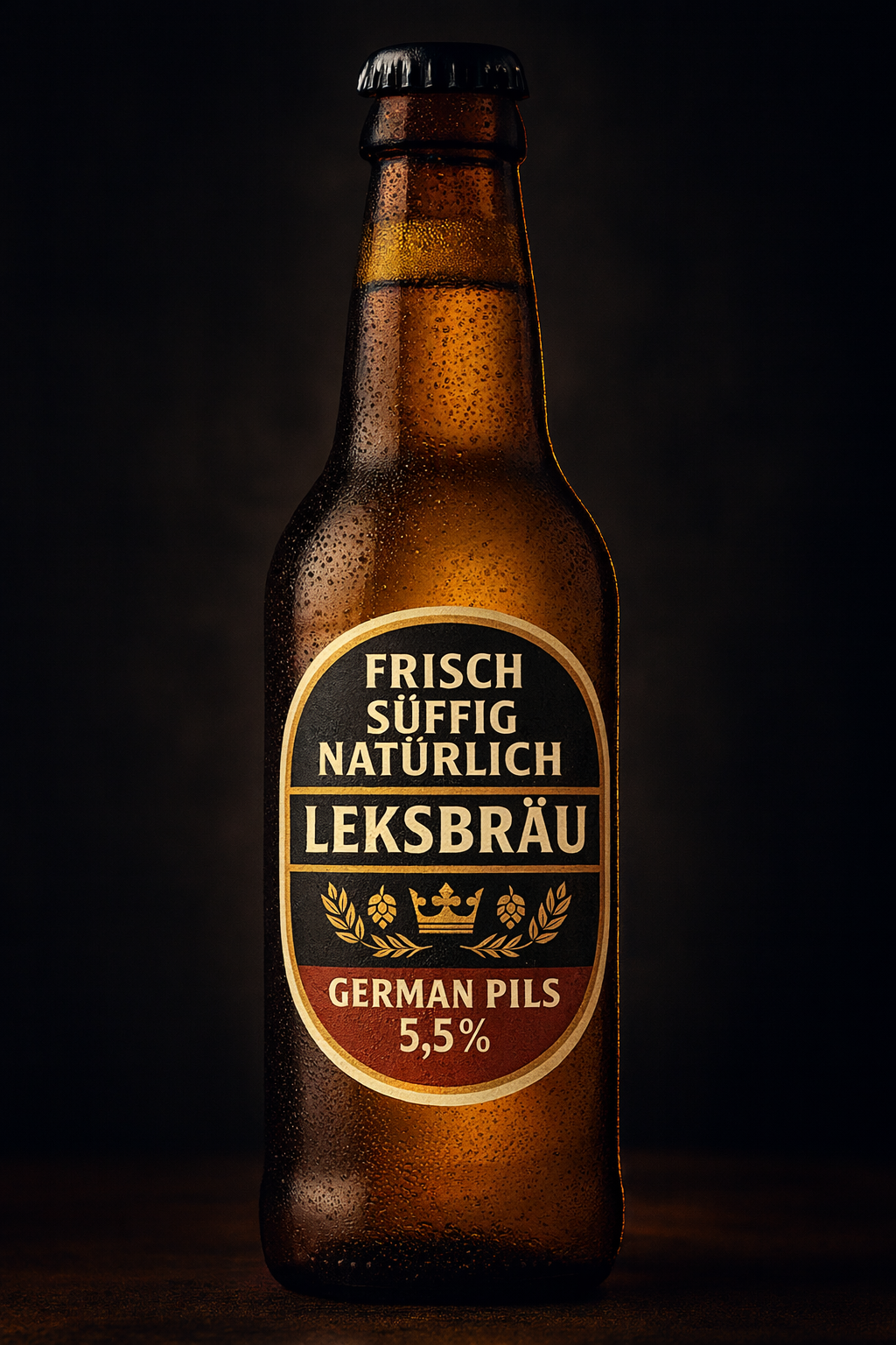 Leksbräu Beer Bottle