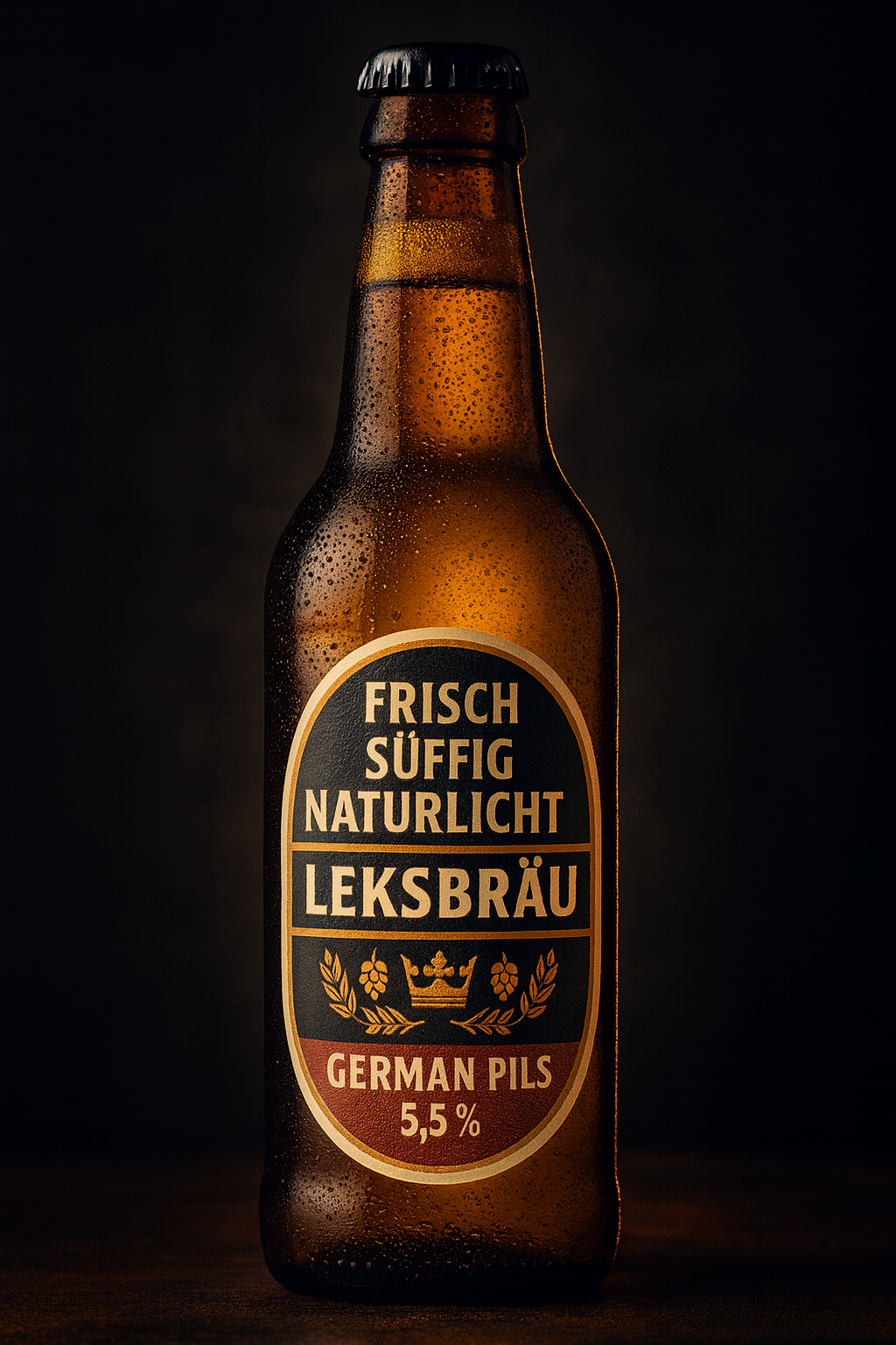 Leksbräu Beer Bottle