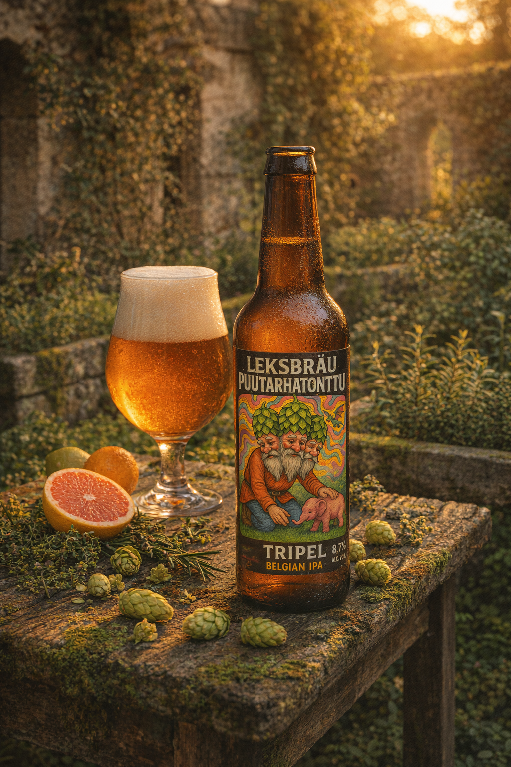 Puutarhatonttu Tripel